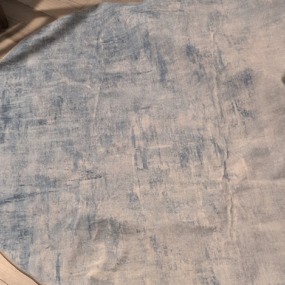 6ft Blue Ruggable Rug